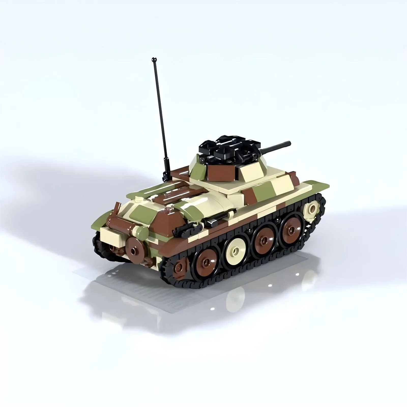 Lego Compatible Military Tank - Yüksek Teknolojili Ekipmanlar, Piyade Savaş Aracı,
