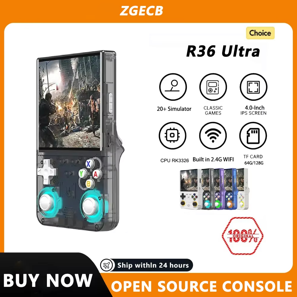 FLLAPT R36Ultra Retro El Video - Retro Handheld Game Console R36S incelemesi ve fiyatı