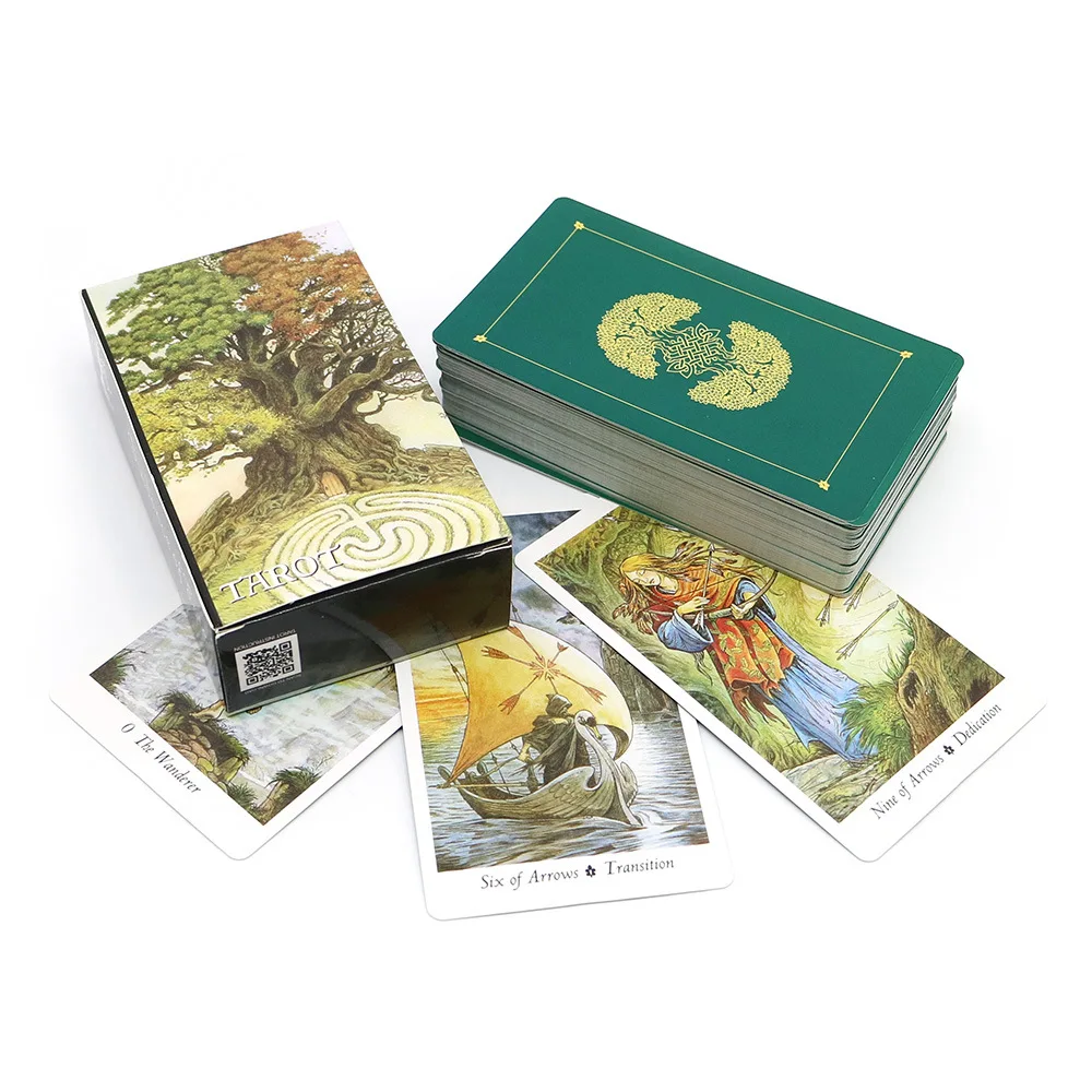 Vahşi Ahşap Tarot Kartları 78' - Tarot Cards Deck With Guidebook incelemesi ve fiyatı