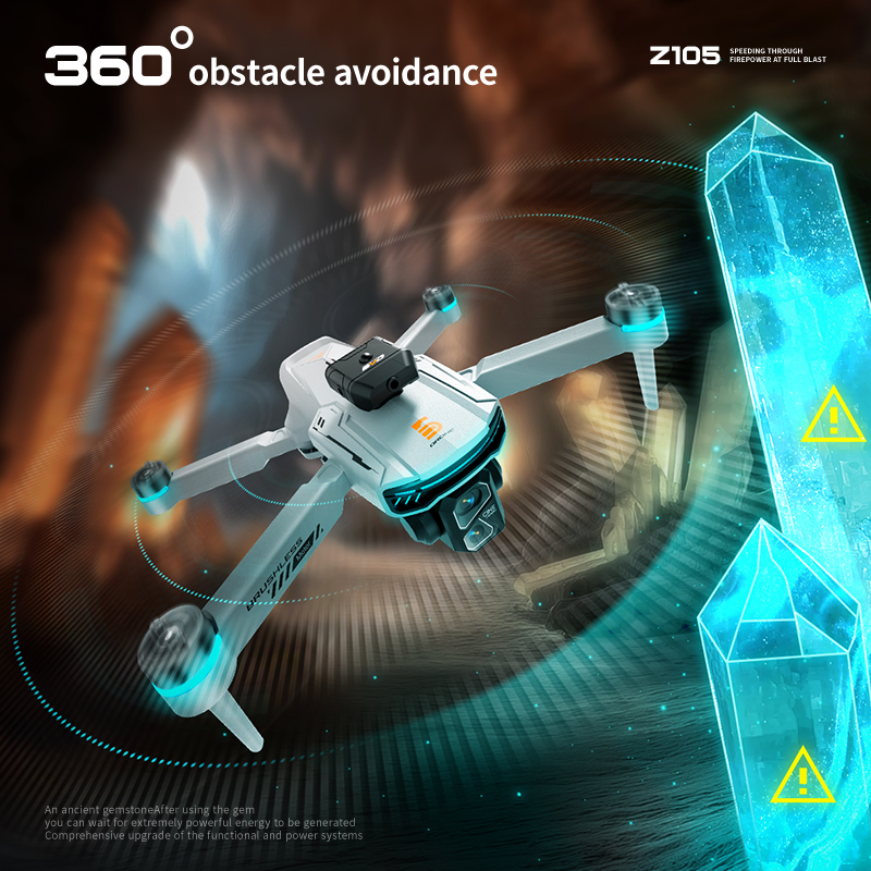 Orijinal Z105 GPS Katlanabilir - Fpv Brushless Rc Drone 4K incelemesi ve fiyatı