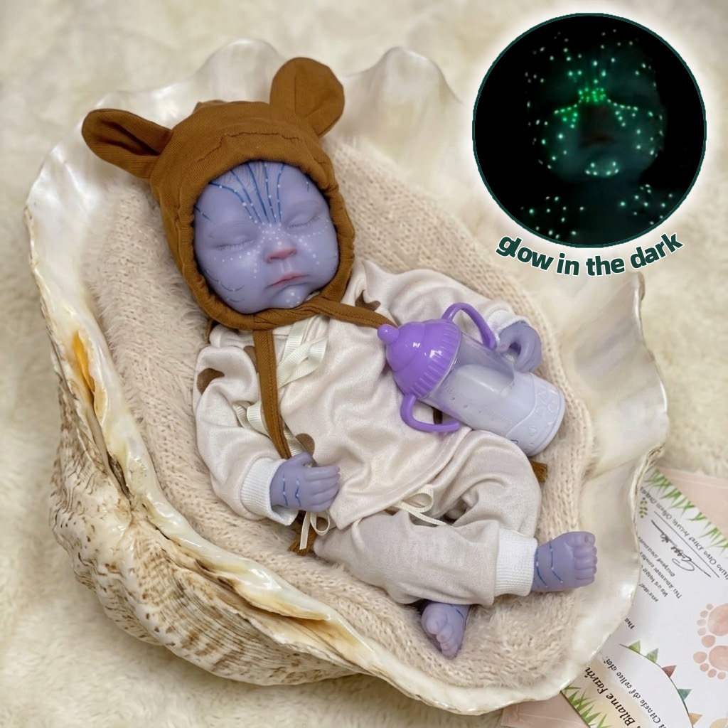 13 İnç Boyunda, Karanlıkta Par - Reborn Baby Doll Silicone Realistic incelemesi ve fiyatı
